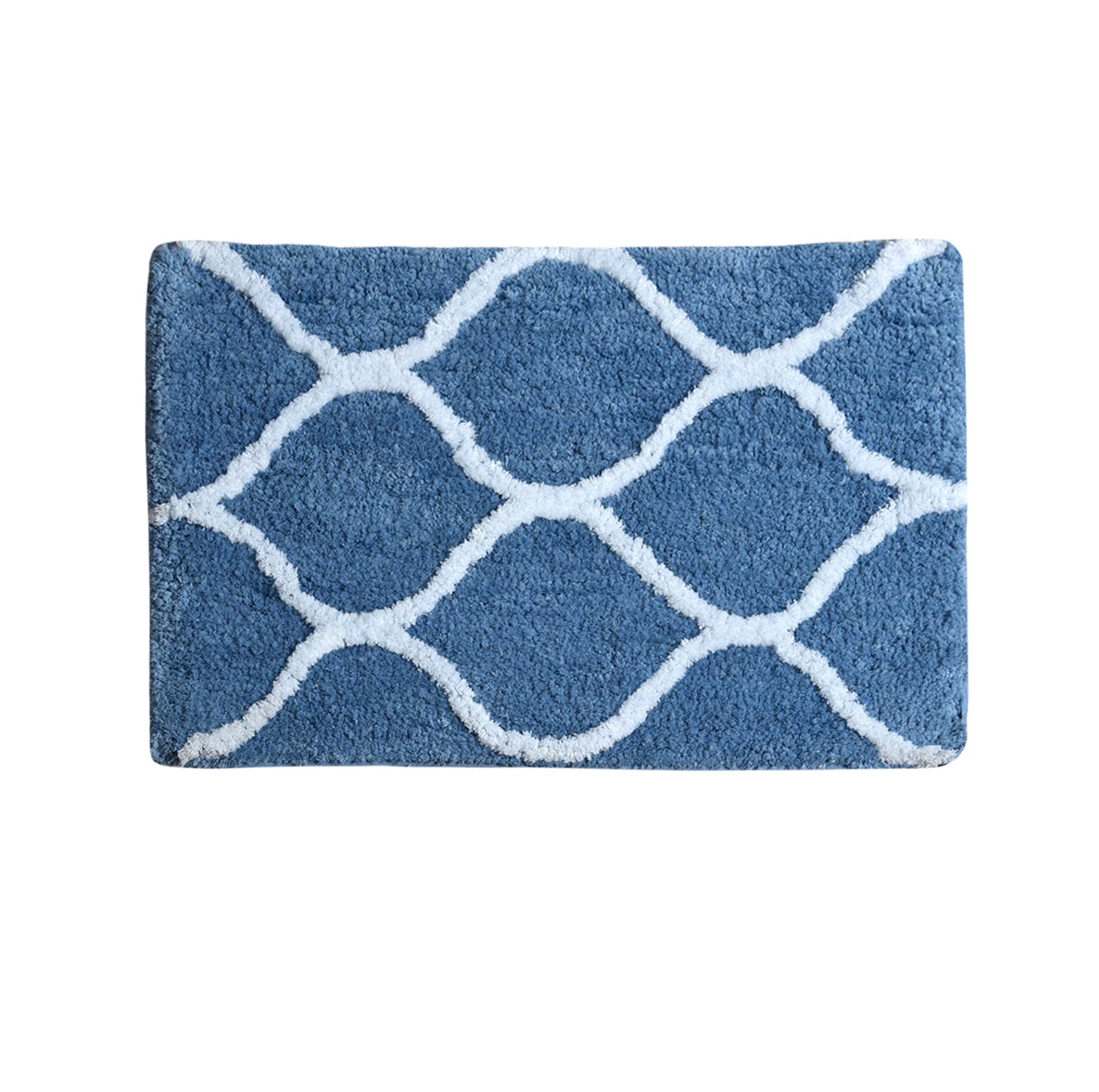 Glorious Super Soft Microfiber Anti Slip Bathmat, Aqua