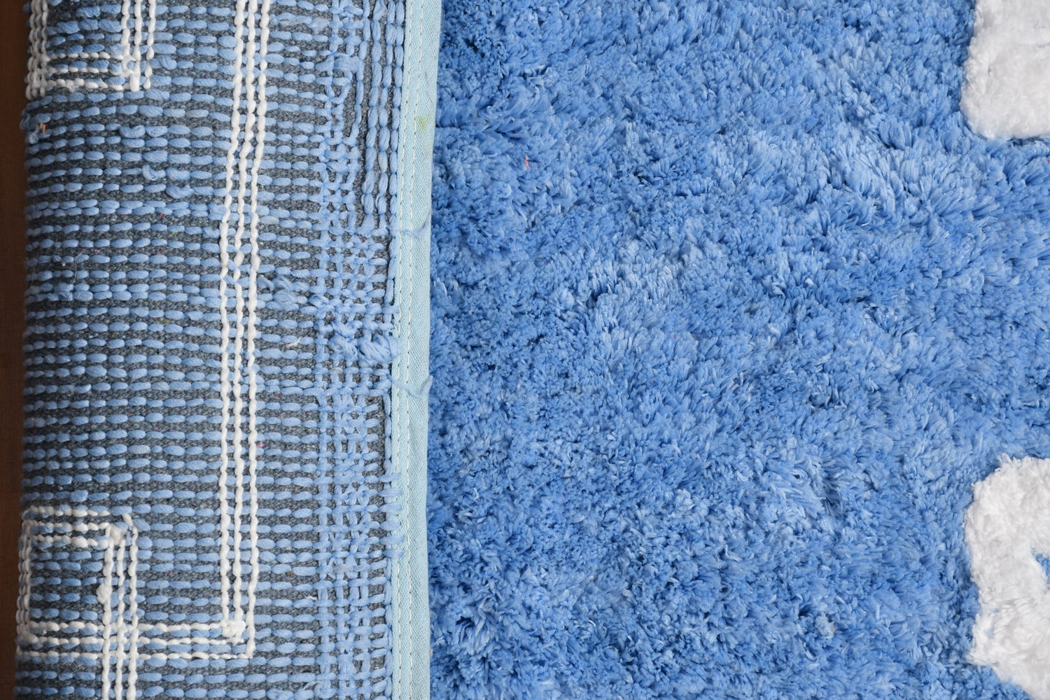 Glorious Super Soft Microfiber Anti Slip Bathmat, Aqua