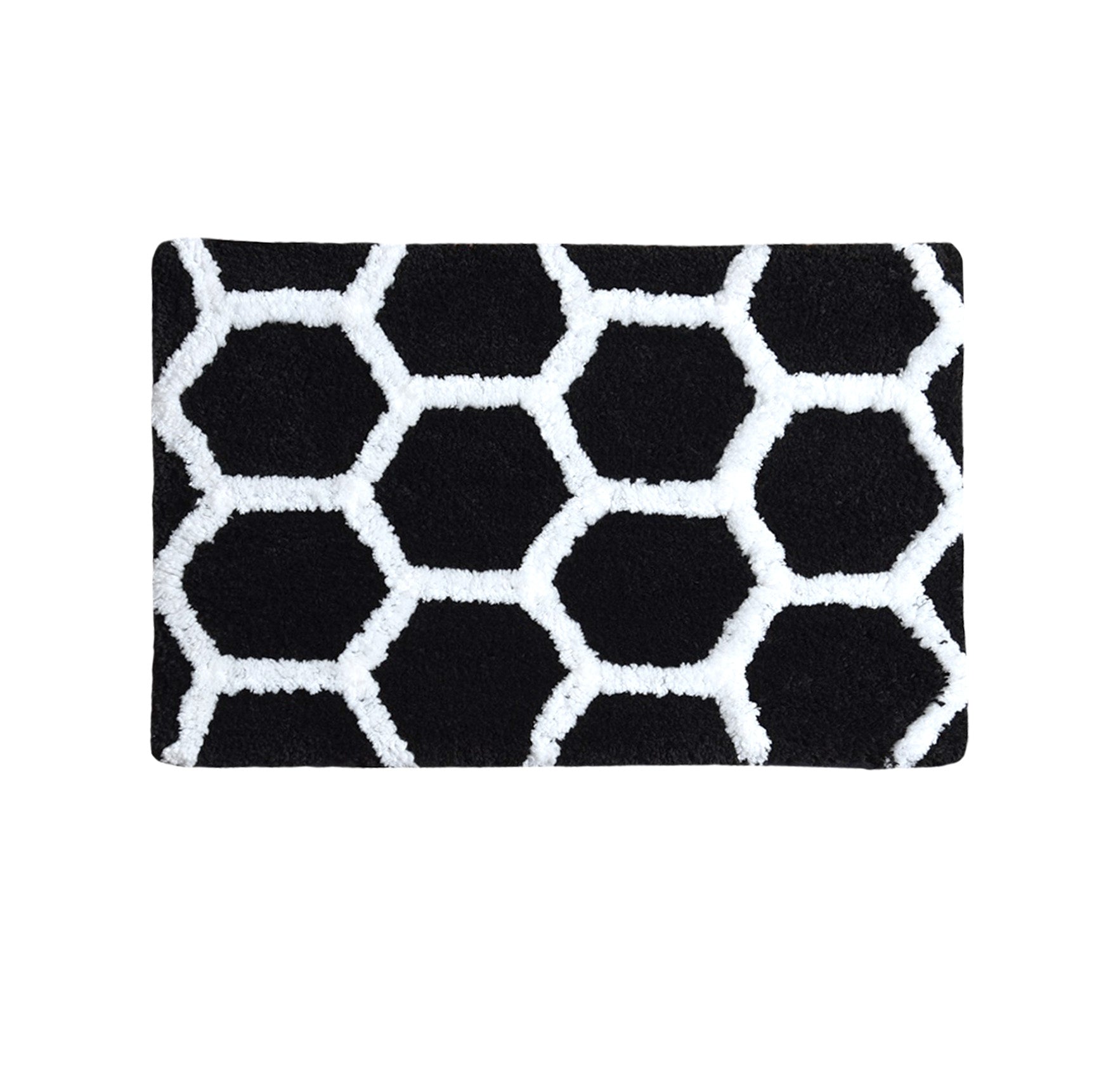 Glorious Super Soft Microfiber Anti Slip Bathmat, Black