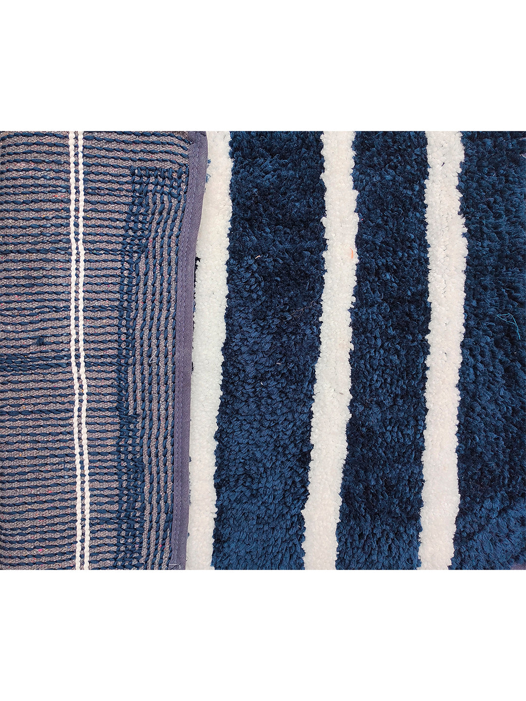 Glorious Super Soft Microfiber Anti Slip Bathmat, Navy