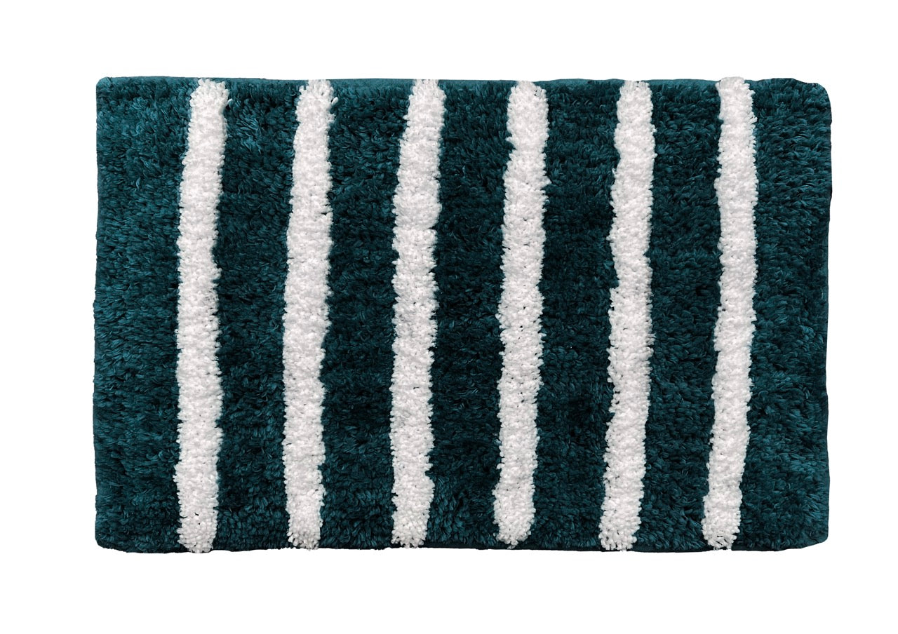 Glorious Super Soft Microfiber Anti Slip Bathmat, Teal