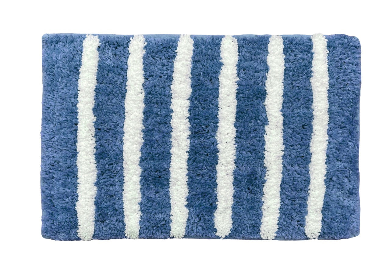 Glorious Super Soft Microfiber Anti Slip Bathmat, Aqua