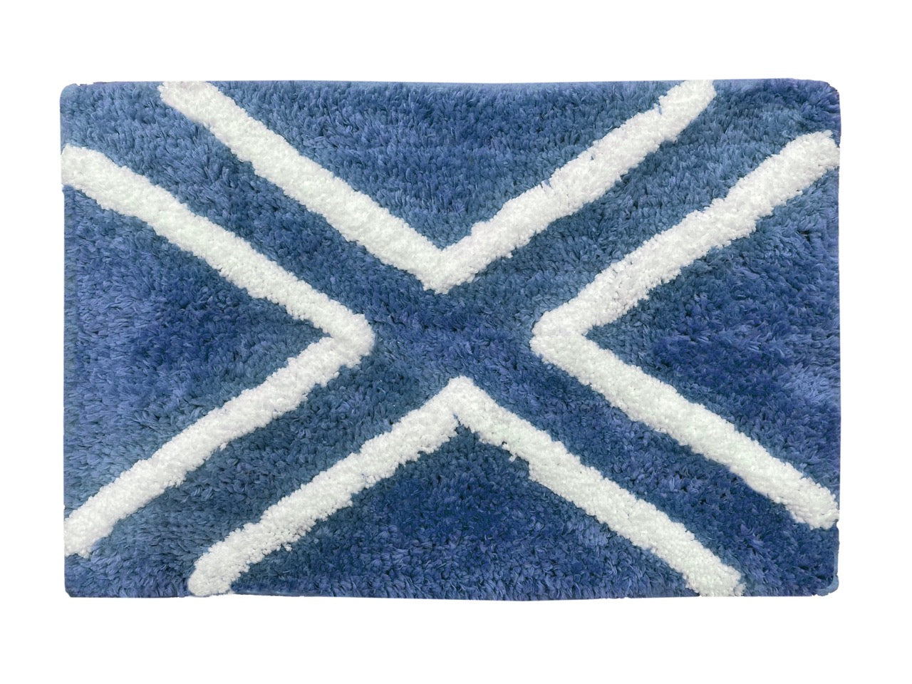 Glorious Super Soft Microfiber Anti Slip Bathmat, Aqua
