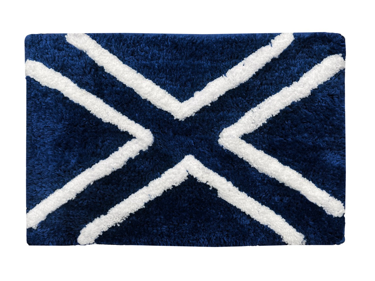 Glorious Super Soft Microfiber Anti Slip Bathmat, Navy