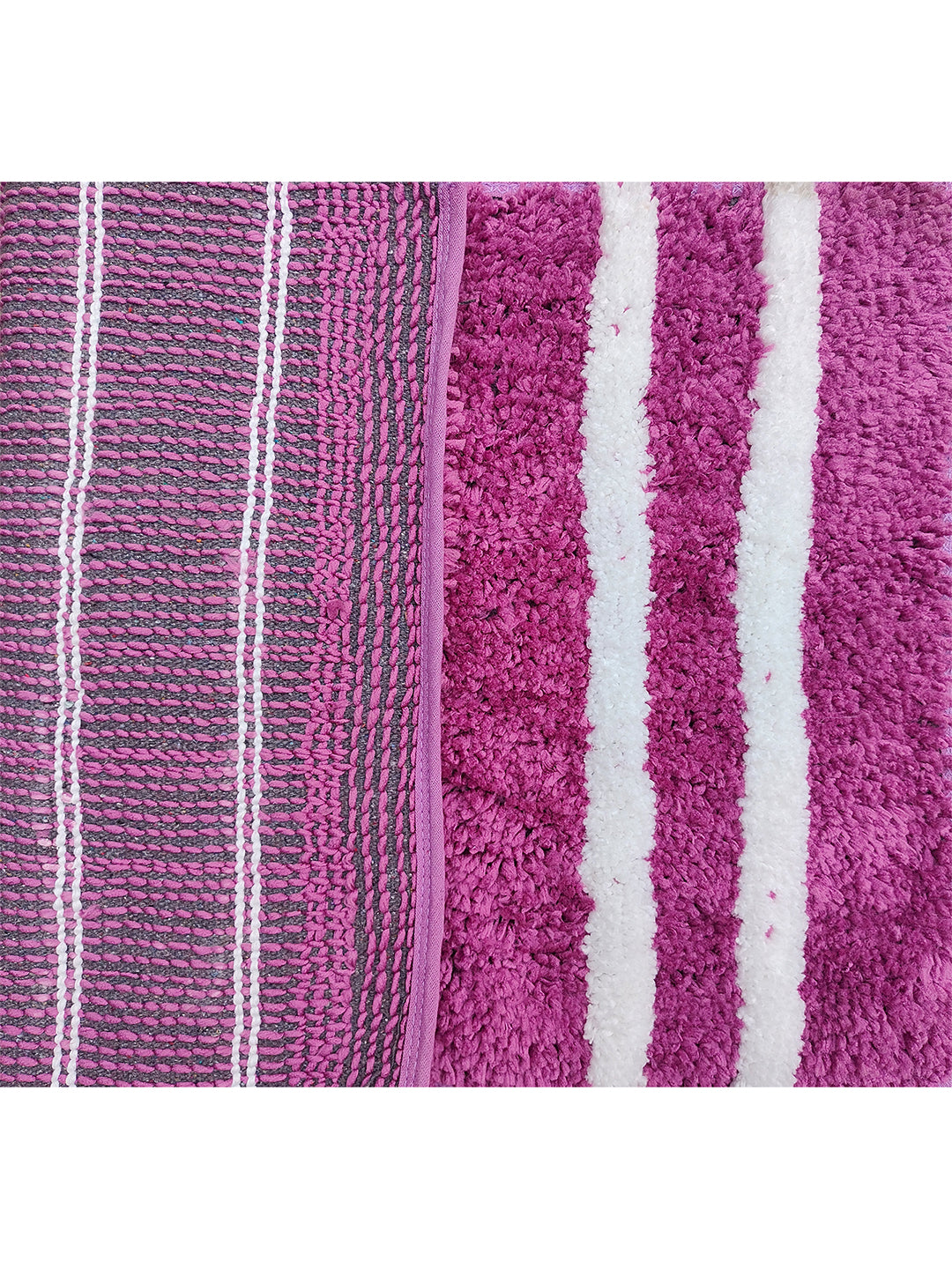 Glorious Super Soft Microfiber Anti Slip Bathmat, Wine