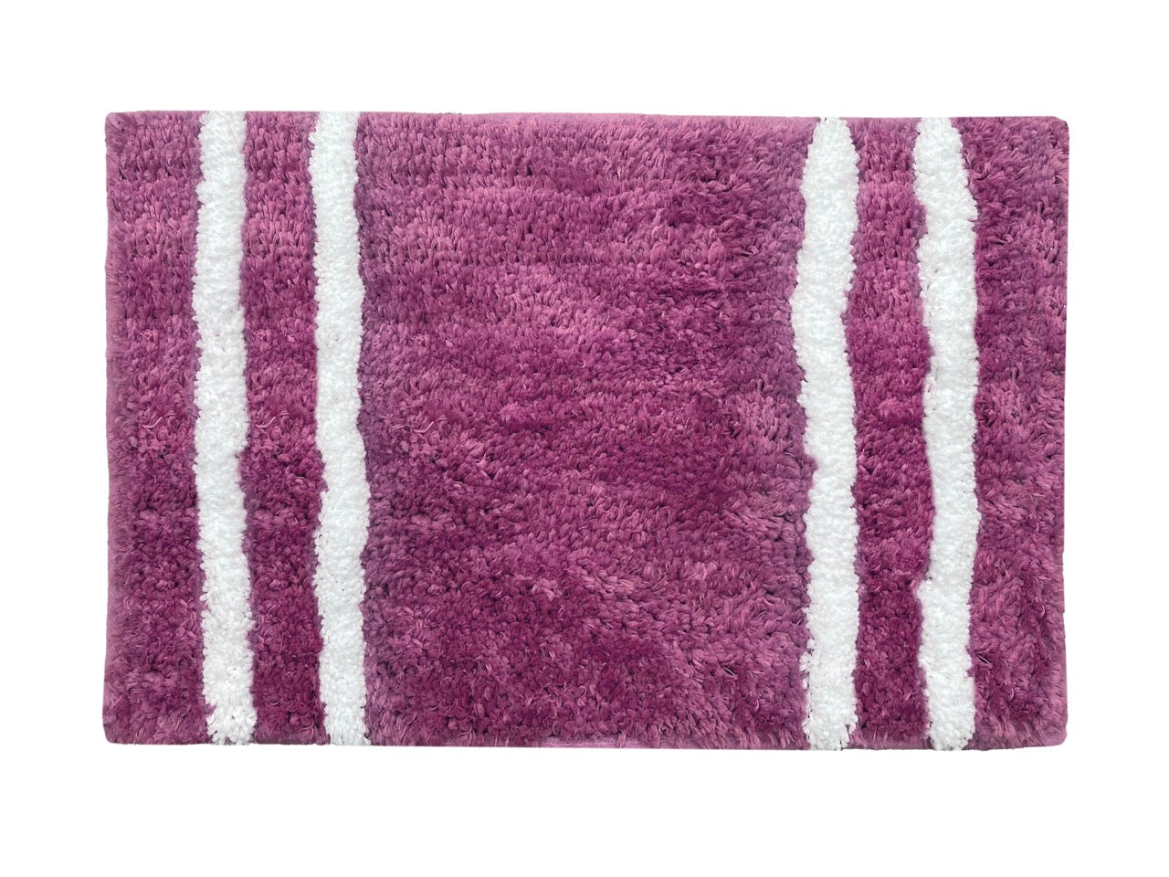 Glorious Super Soft Microfiber Anti Slip Bathmat, Wine