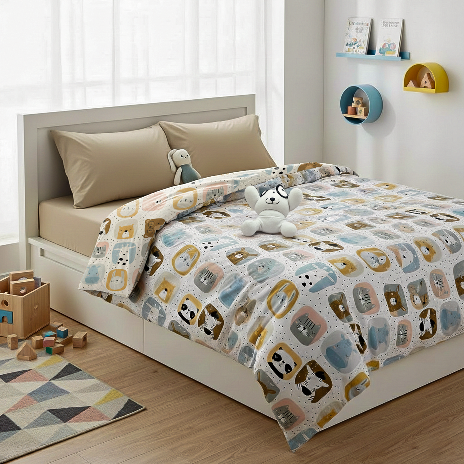 AEROHAVEN Soft Kids Comforter Hypoallergenic Microfiber Double Bed Quilt