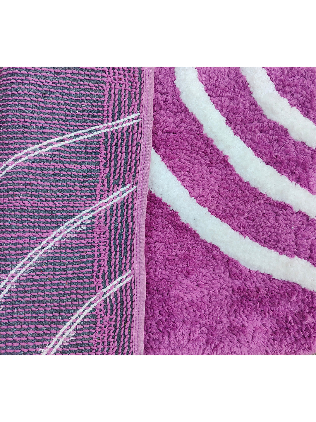 Glorious Super Soft Microfiber Anti Slip Bathmat, Wine