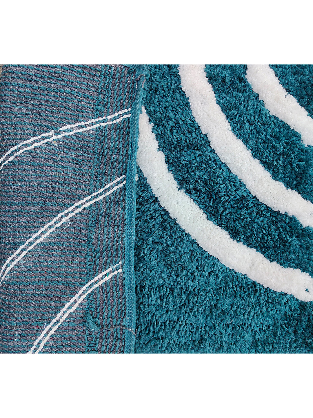 Glorious Super Soft Microfiber Anti Slip Bathmat, Teal