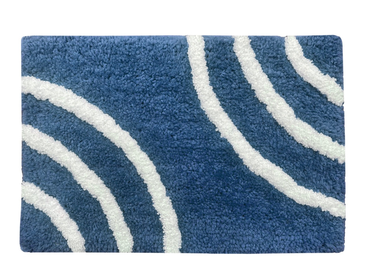 Glorious Super Soft Microfiber Anti Slip Bathmat, Aqua