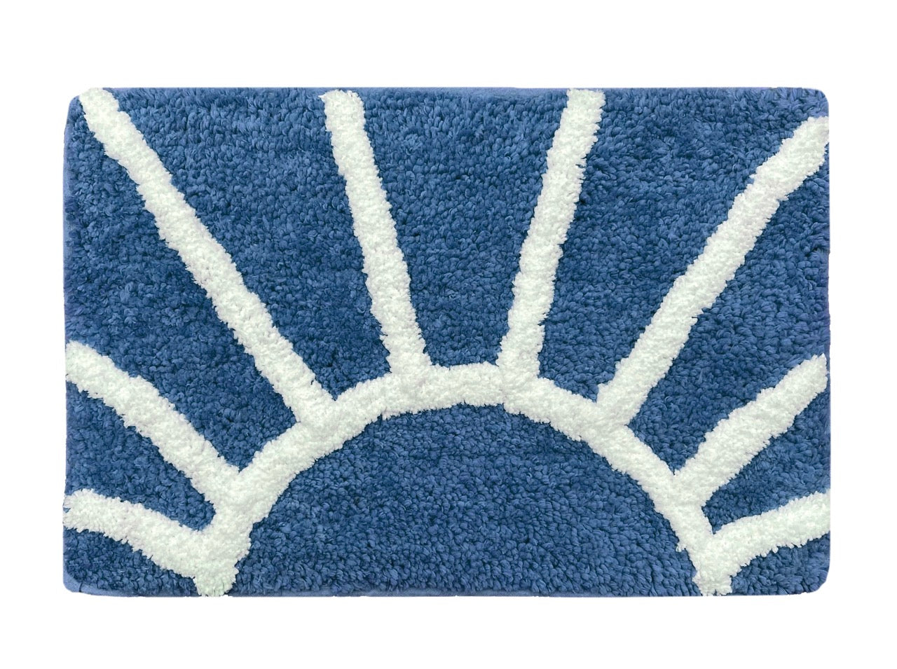 Glorious Super Soft Microfiber Anti Slip Bathmat, Aqua