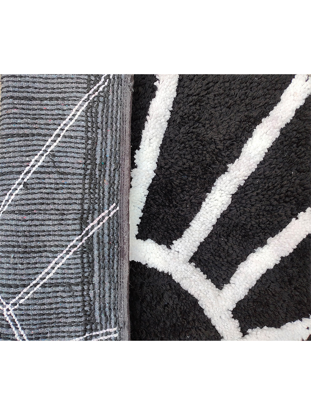 Glorious Super Soft Microfiber Anti Slip Bathmat, Black