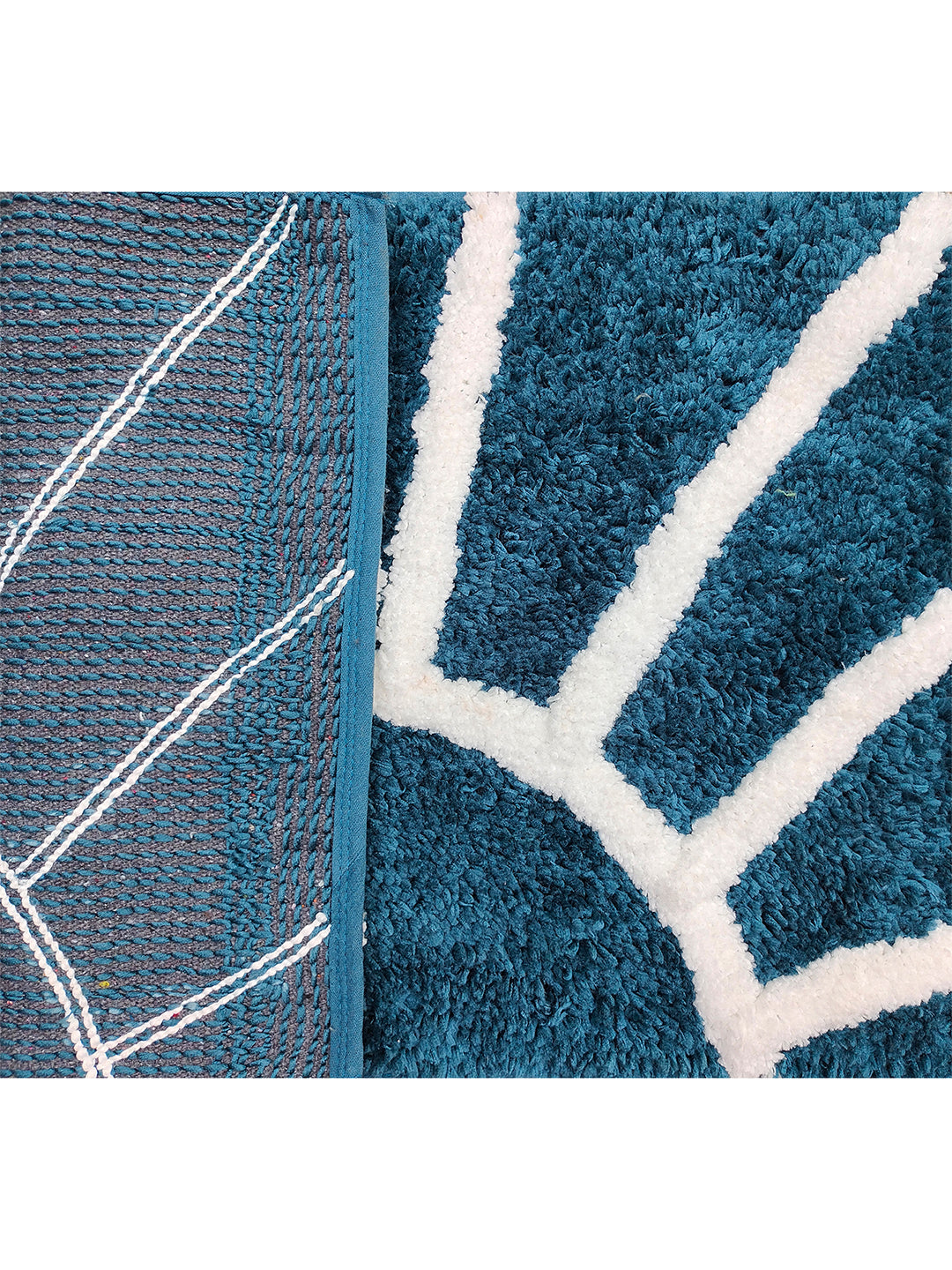 Glorious Super Soft Microfiber Anti Slip Bathmat, Teal