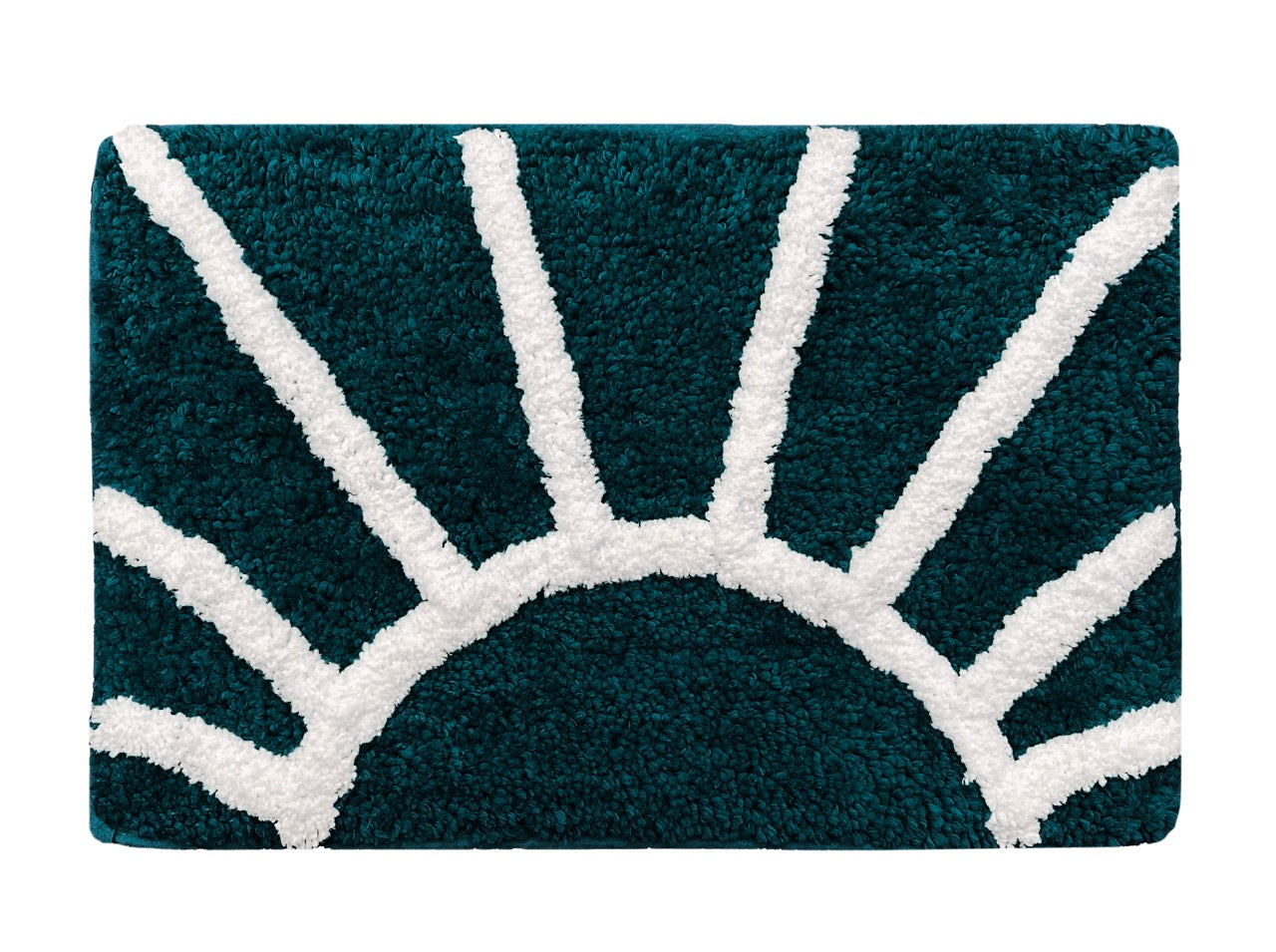 Glorious Super Soft Microfiber Anti Slip Bathmat, Teal