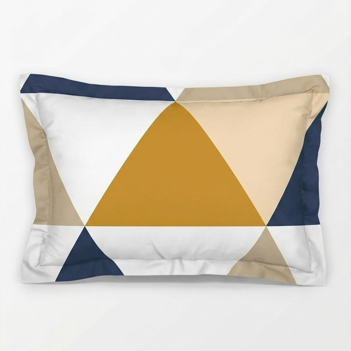 Geometric Printed King Size Bedsheet with 2 Pillow Covers | Soft Premium Fabric | Modern Bedroom Decor