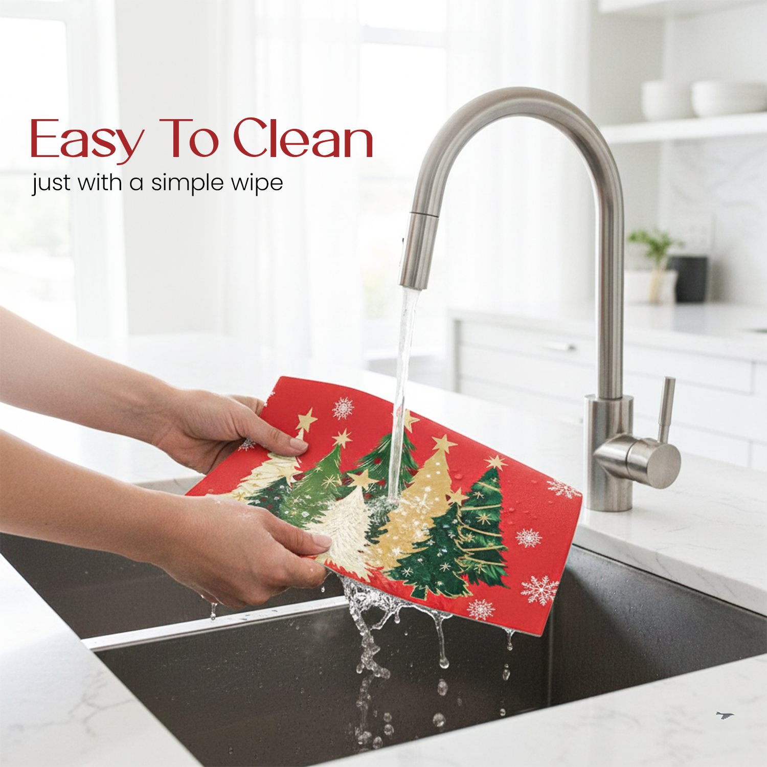 AEROHAVEN Christmas Dining Table Placemats for Festive Home Décor and Gifting