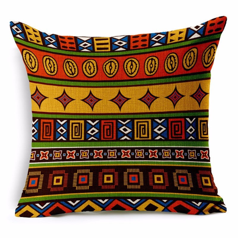 Set of 5 Jute Cushion Covers