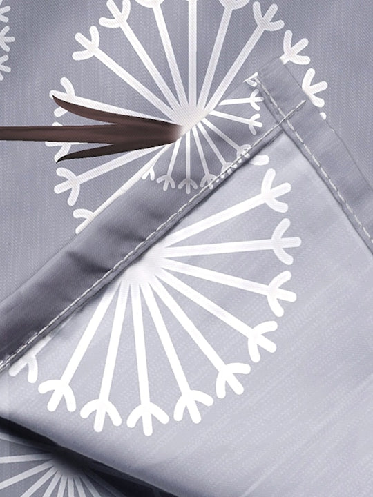 Premium Grey Glace Cotton 300 TC King Bedsheet With 2 Pillow Covers