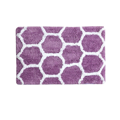 Glorious Super Soft Microfiber Anti Slip Bathmat, Wine