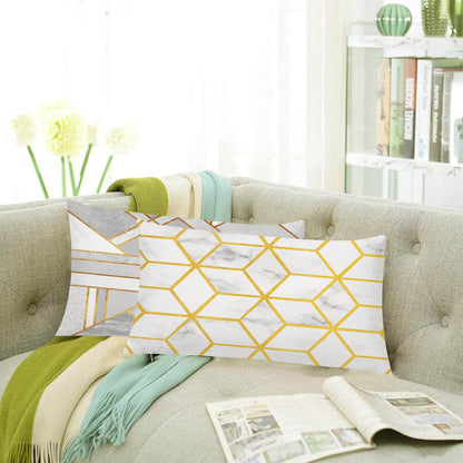 Set of 5 Decorative Hand Made Polyester Velvet Throw/Pillow Cushion Covers