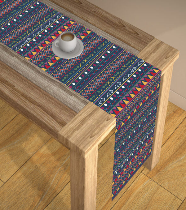 Premium HD Digital Printed Polyester Table Runner