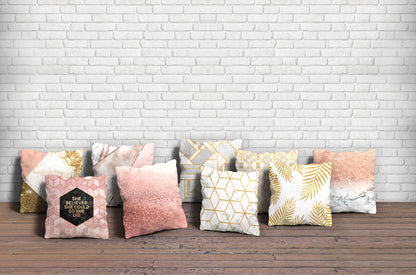 Set of 9 Decorative Hand Made Polyester Velvet Throw/Pillow Cushion Covers