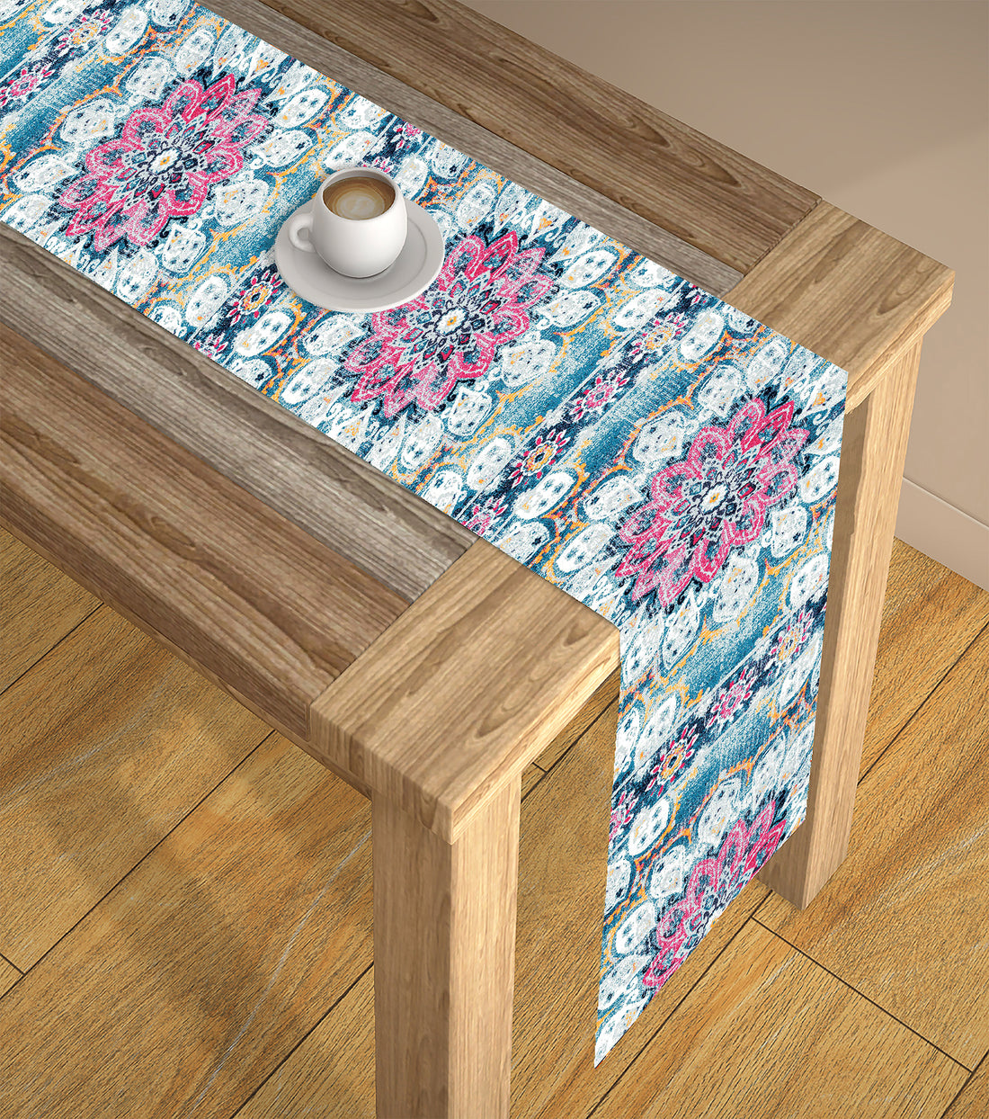 Premium HD Digital Printed Polyester Table Runner