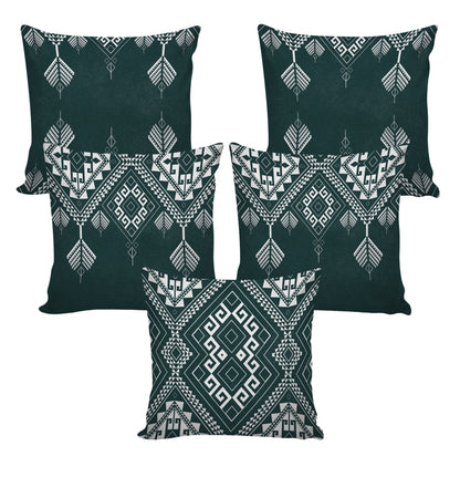 Set of 5 Designer Decorative Throw Pillow/Cushion Covers