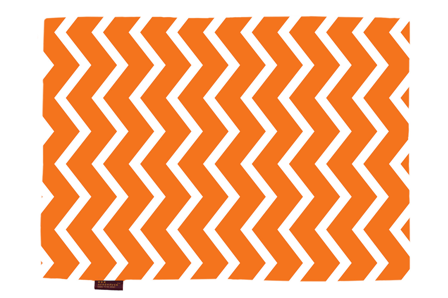 Orange Geometric HD Printed 4 Pcs Table Place Mat