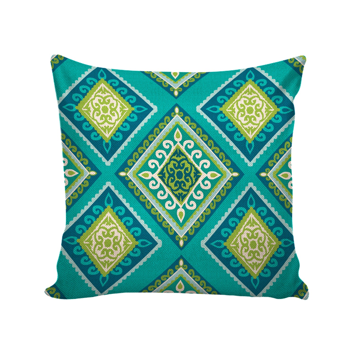 Set of 5 Jute Throw Pillow/Cushion Covers