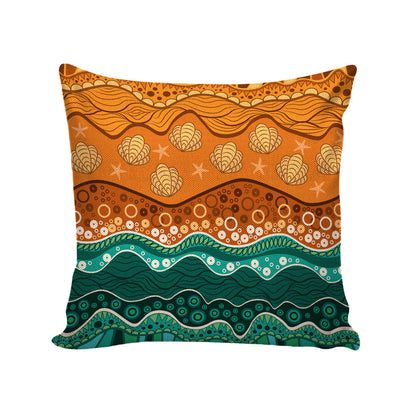 Set of 5 Jute Throw Pillow/Cushion Covers