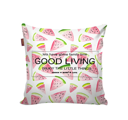 Set of 5 Digital Printed Hand Stitched Throw Pillow/ Cushion Covers