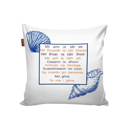 Set of 5 Digital Printed Hand Stitched Throw Pillow/ Cushion Covers