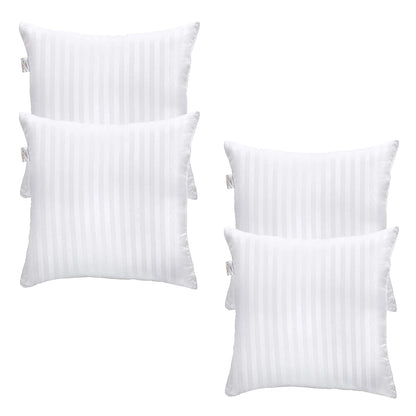Premium Set of 4 Hollow Dream Hypoallergenic Filler Cushion/Throw Pillow Insert