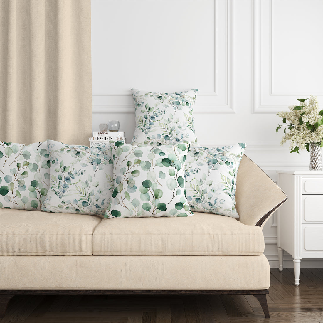 Set of 5 Designer Decorative Throw Pillow/Cushion Covers