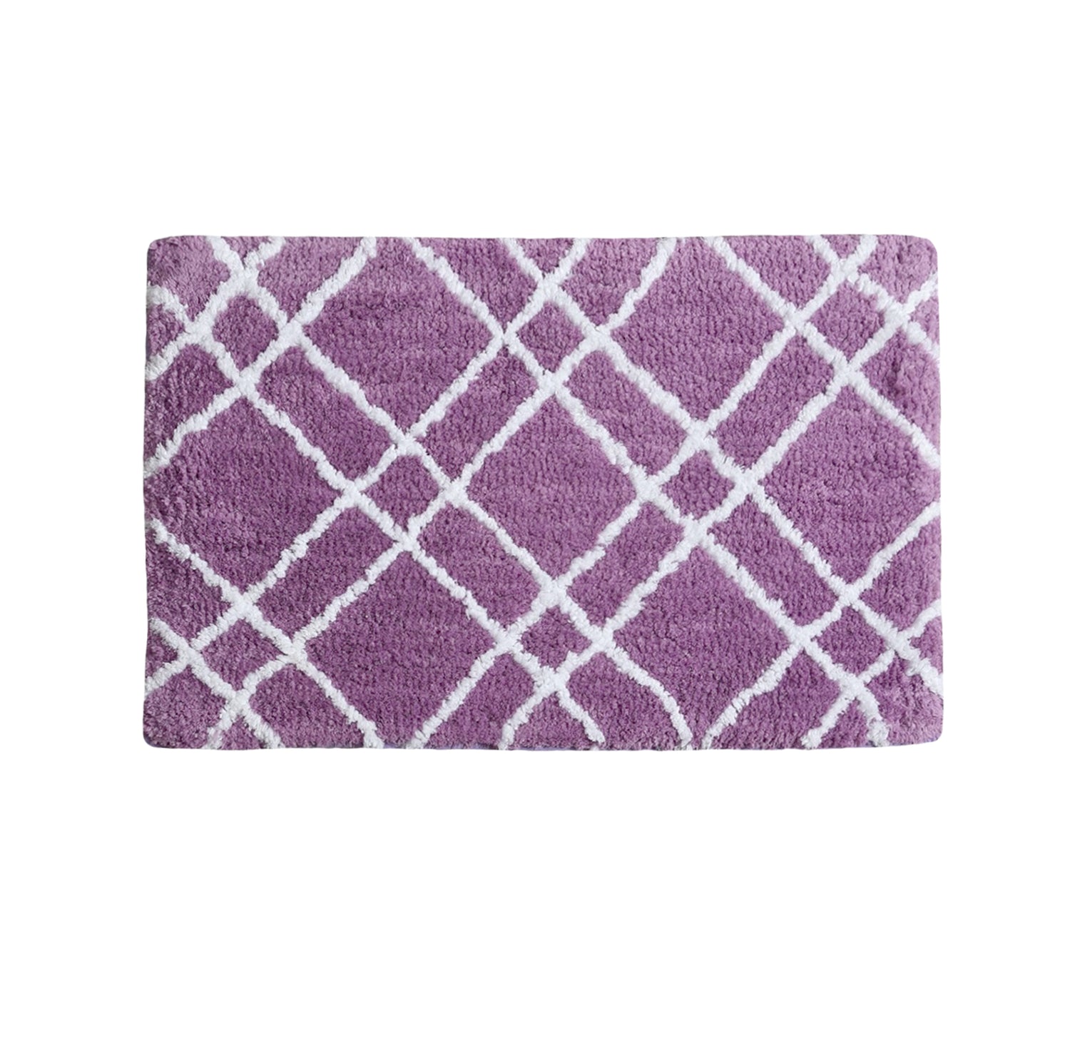 Glorious Super Soft Microfiber Anti Slip Bathmat, Wine