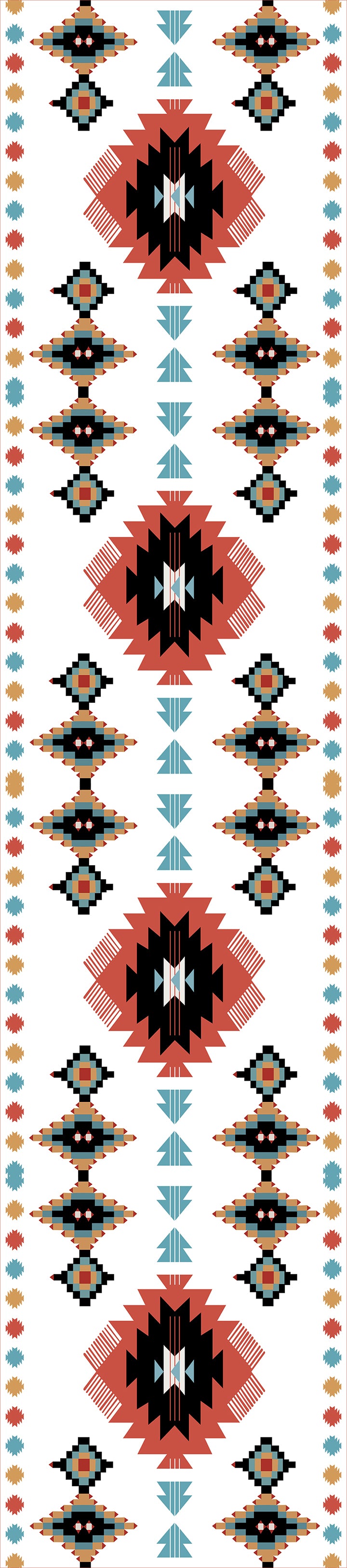 Premium HD Digital Printed Polyester Table Runner
