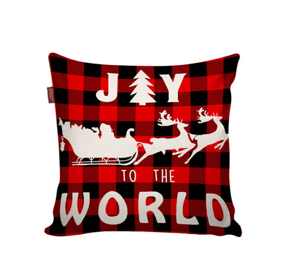 Set of 4 Christmas Designer Decorative Throw Pillow/Cushion Covers