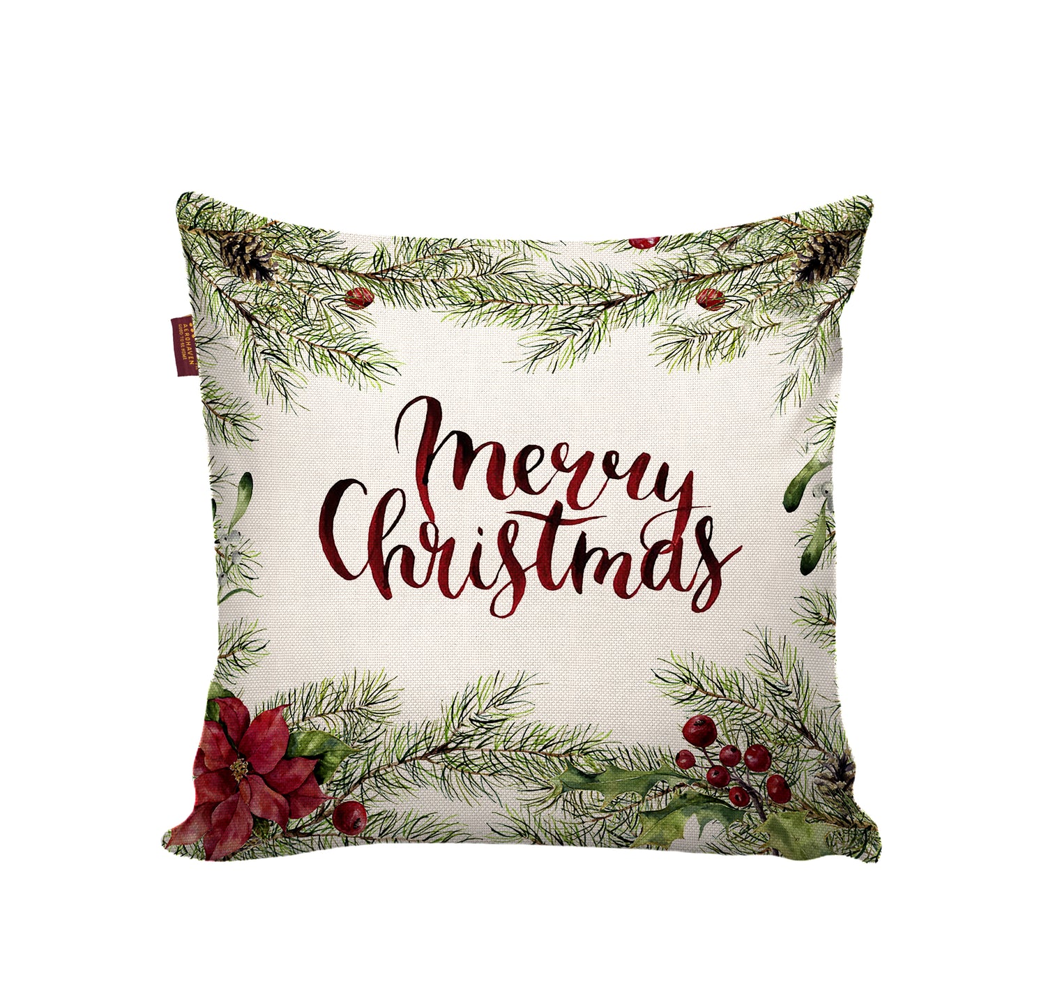 Set of 4 Christmas Designer Decorative Throw Pillow/Cushion Covers