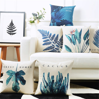 Set of 5 Nature Digital Printed Throw Pillow/Cushion Covers