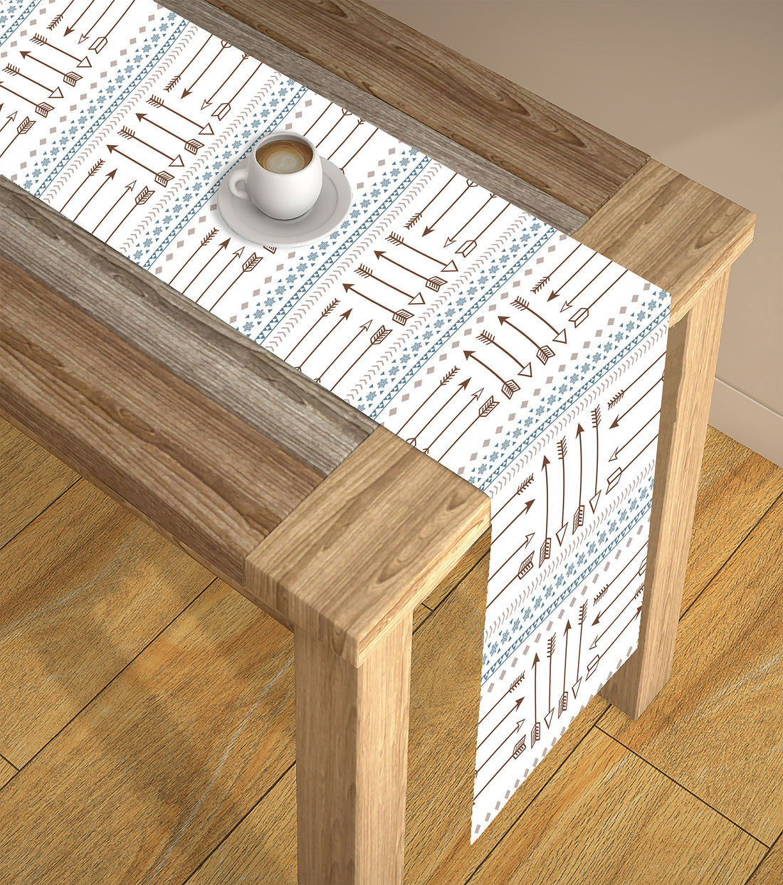 Premium HD Digital Printed Polyester Table Runner