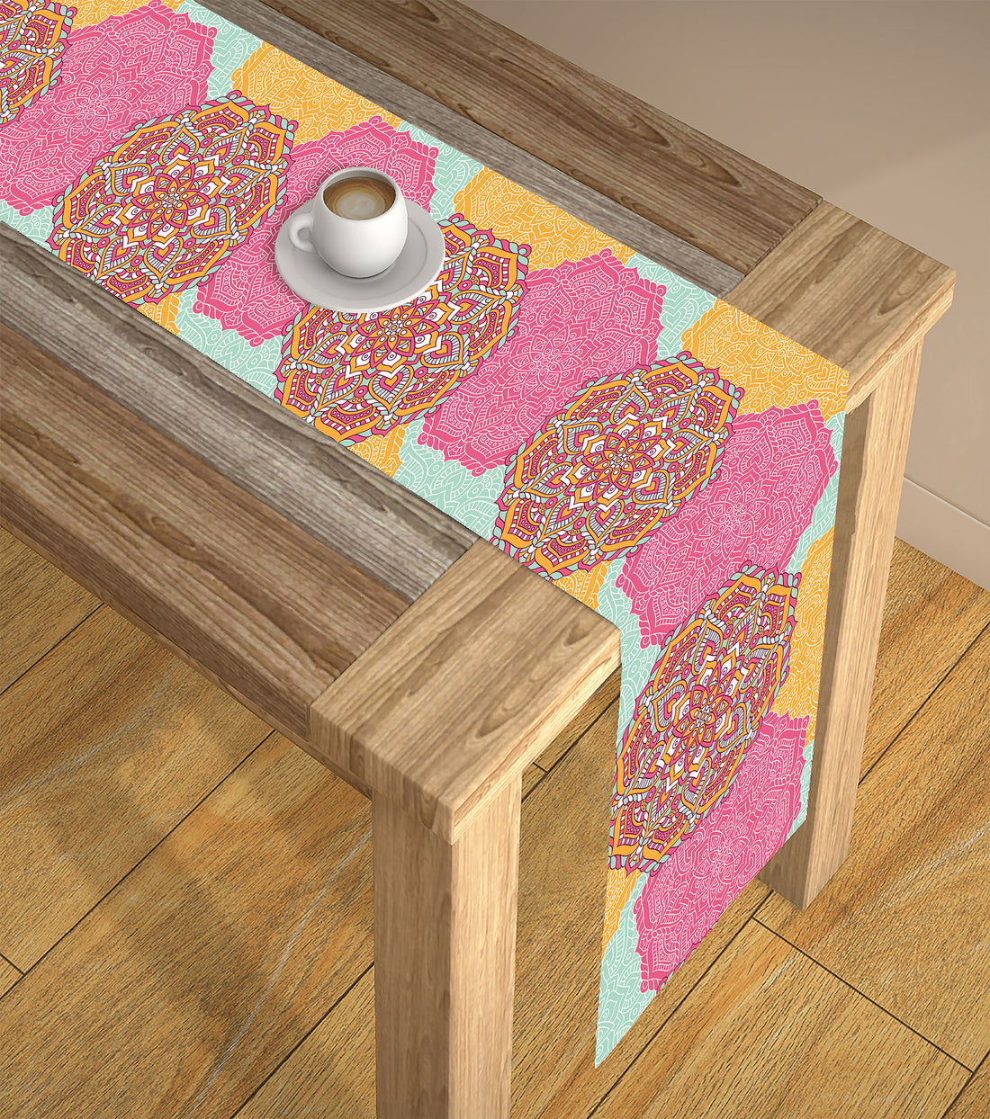 Premium HD Digital Printed Polyester Table Runner