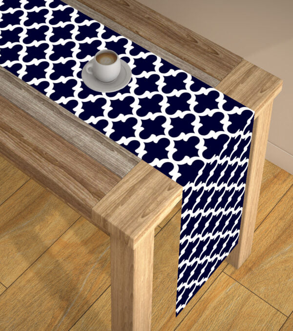 Premium HD Digital Printed Polyester Table Runner