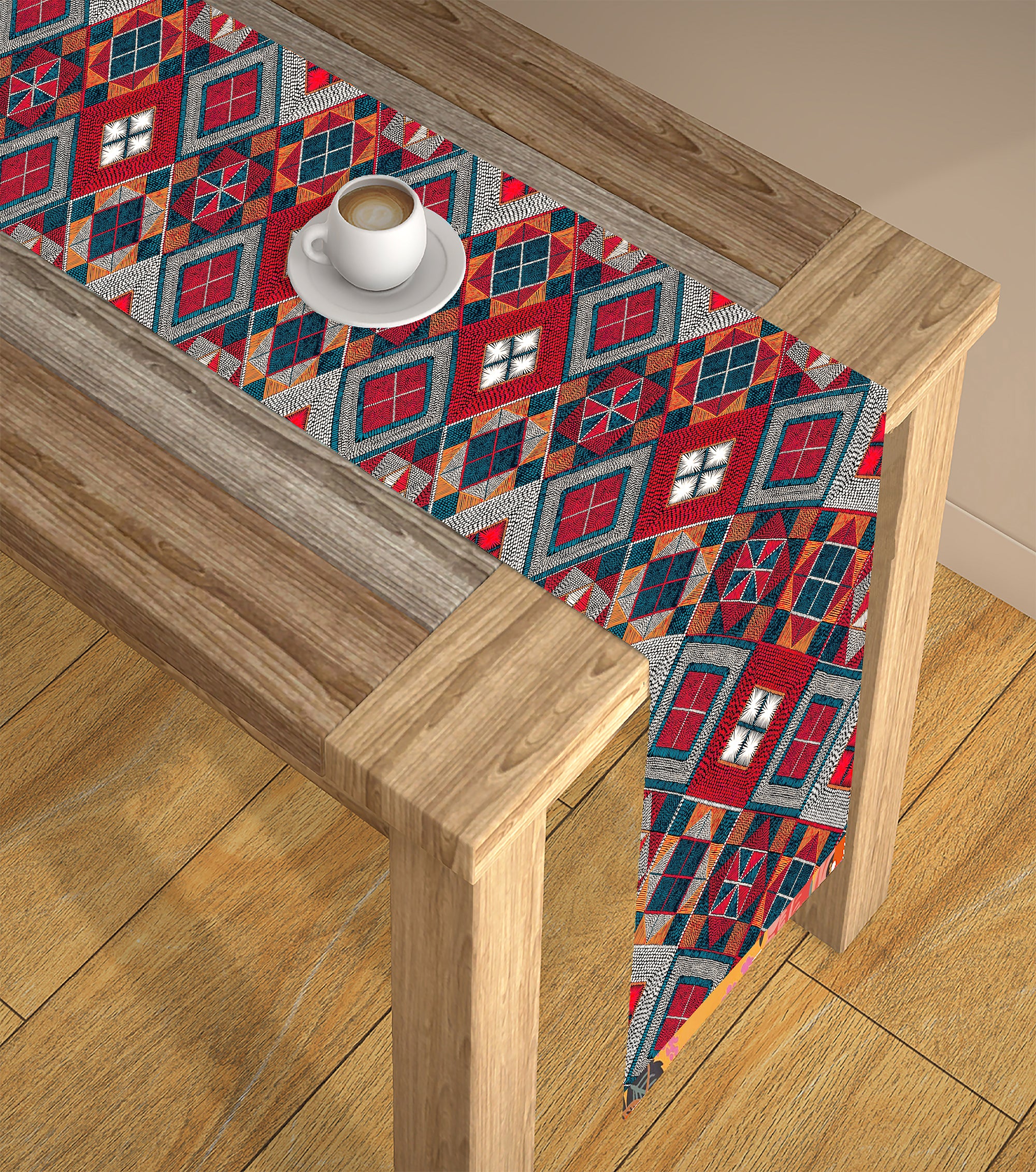 Premium HD Digital Printed Polyester Table Runner