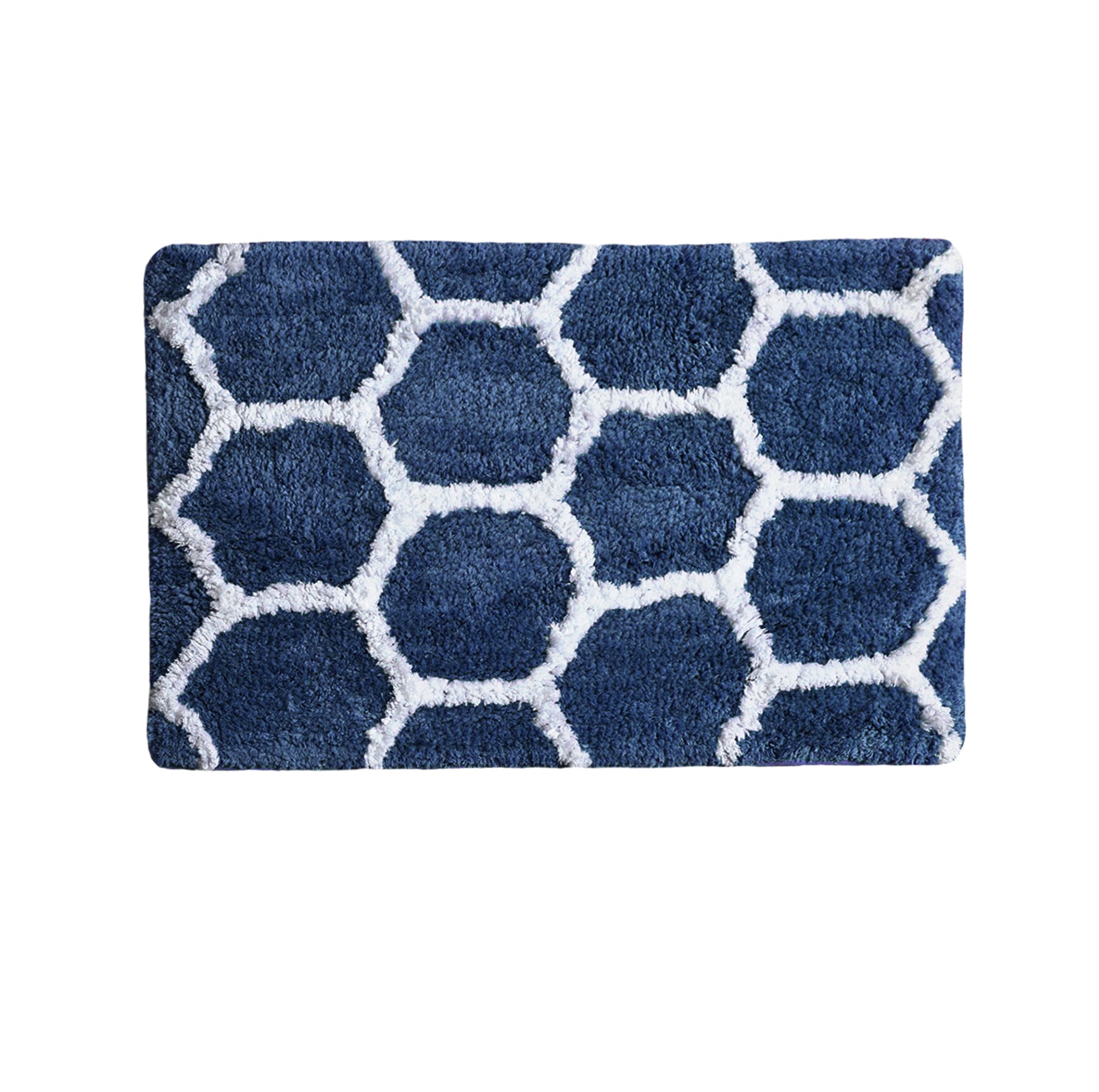 Glorious Super Soft Microfiber Anti Slip Bathmat, Navy