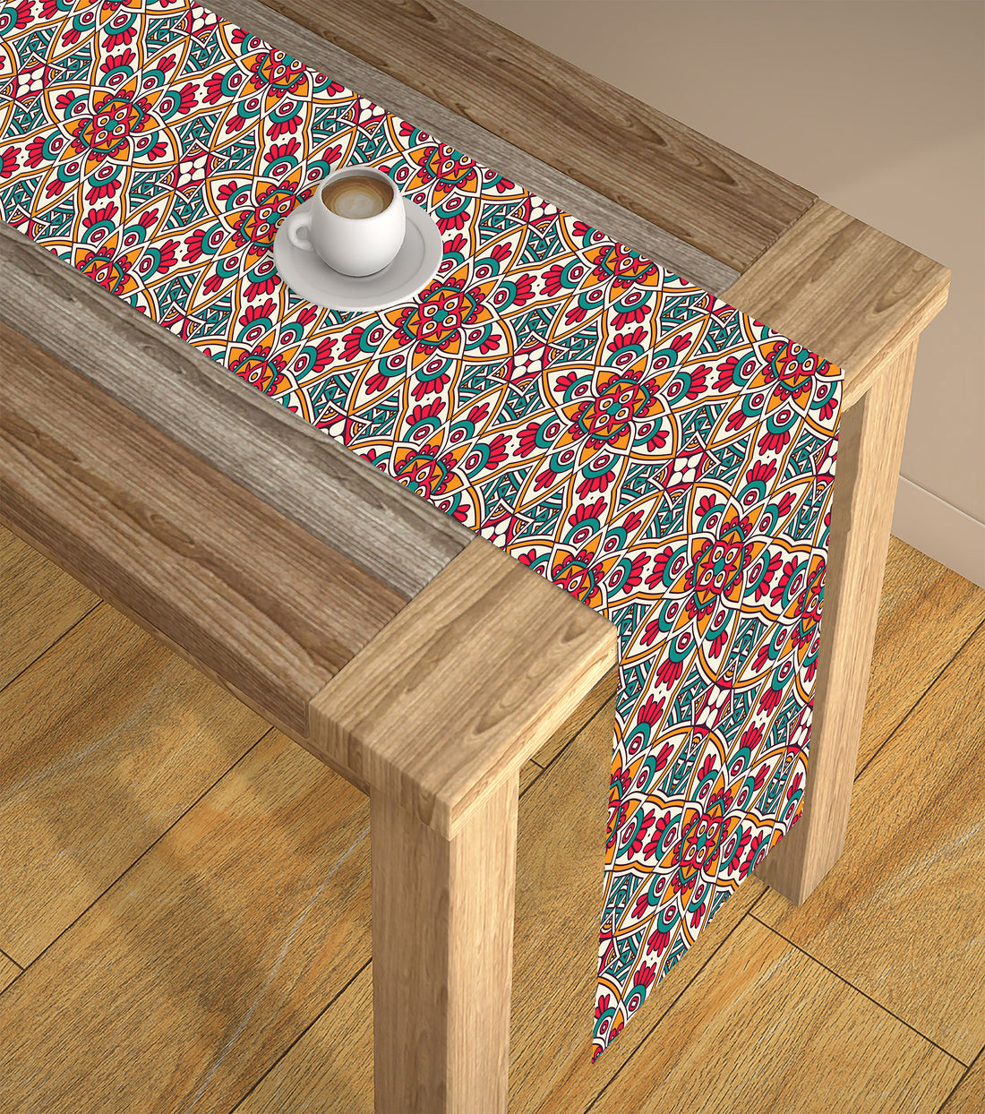 Premium HD Digital Printed Polyester Table Runner