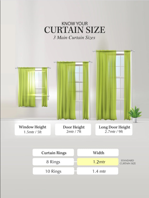 Polyester Digital Printed Grommet Room Curtains