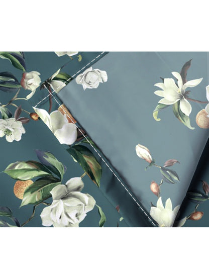 Glace Cotton Abstract Flat Double Bedsheet with 2 Pillow Covers