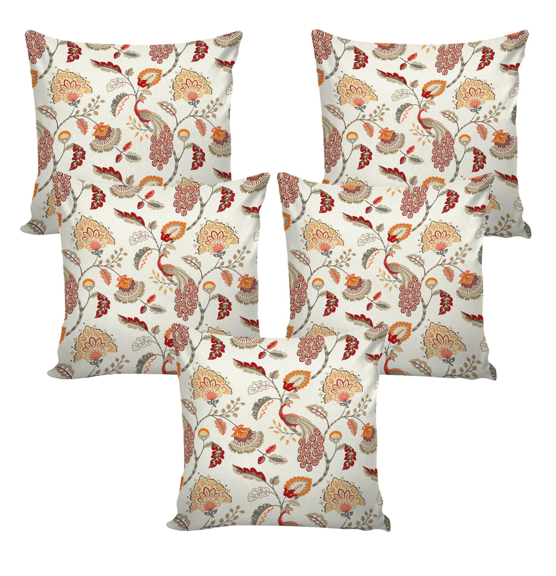 Set of 5 Designer Decorative Throw Pillow/Cushion Covers