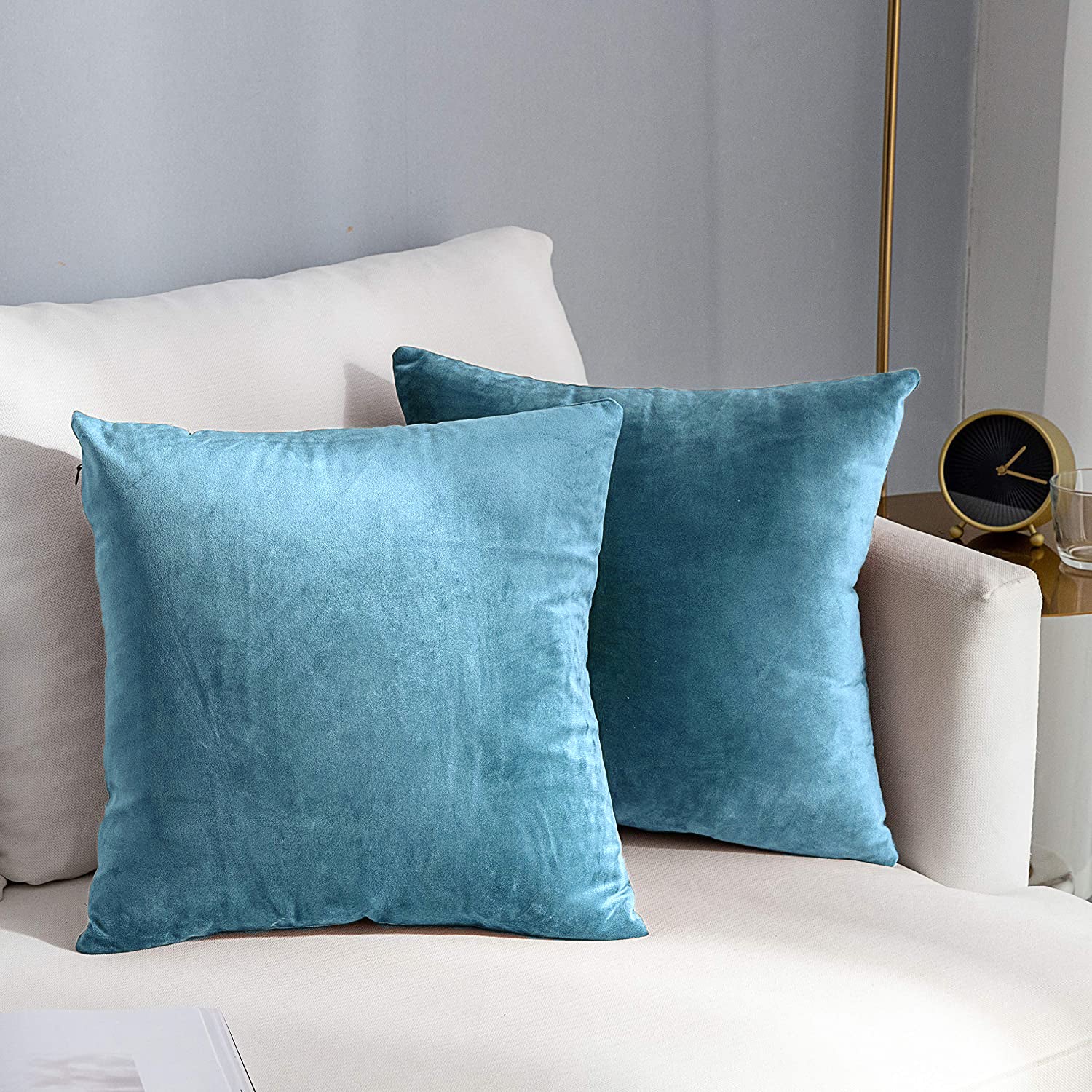 Premium Velvet Reversible Decorative Throw Pillow/Cushion Covers